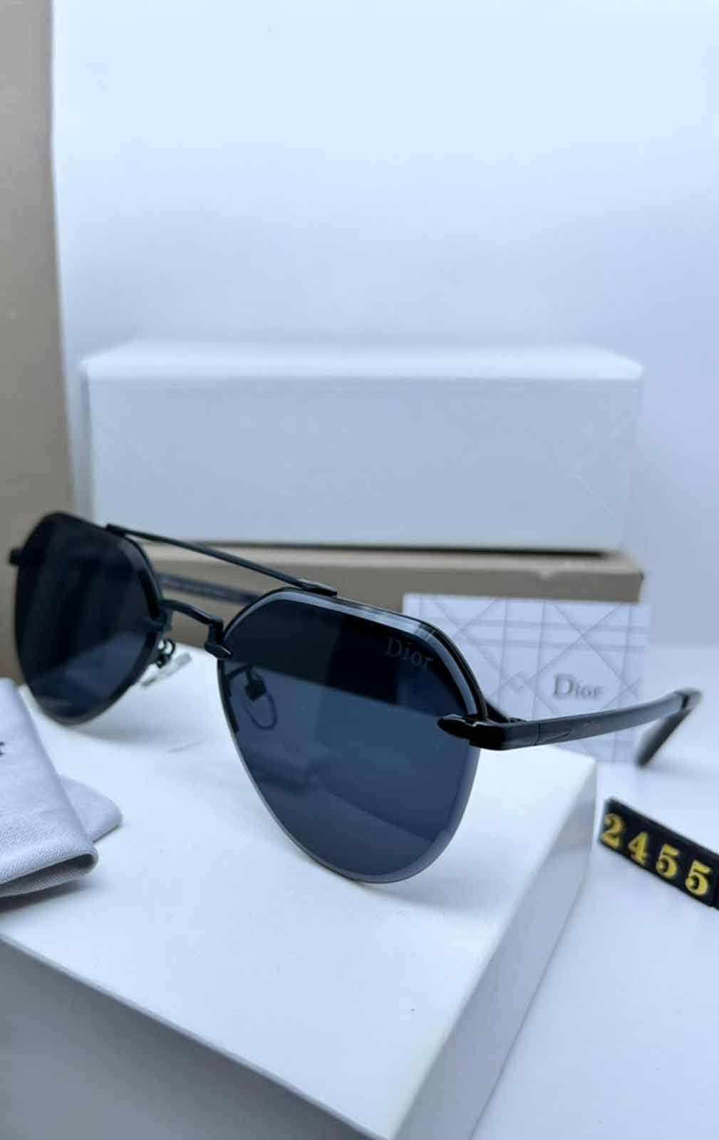 Metal Shaped Sunglasses-D-SR-6