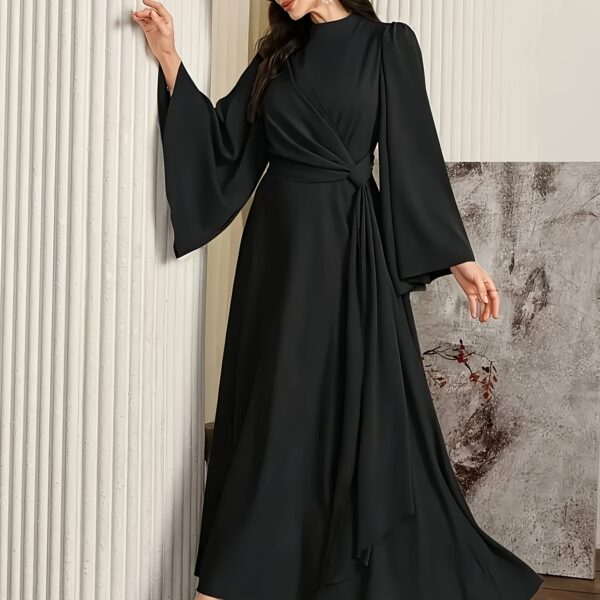 Newness Serene Teal Long Maxi Dress - Flowy maxi dress in serene teal color, perfect for any occasion.