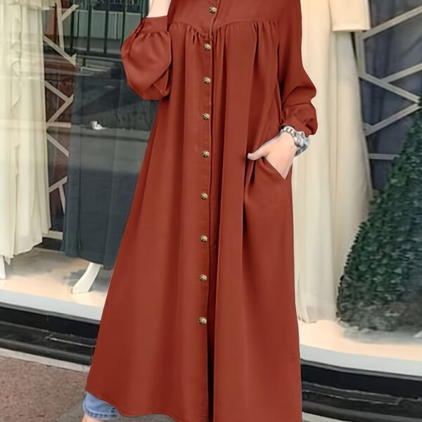 Elegant and comfortable Everyday Abaya Dress from Newness. Perfect for any occasion.