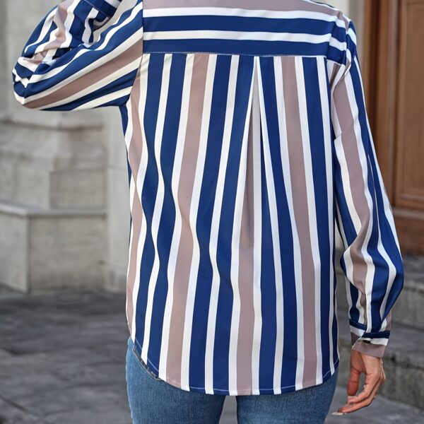 Newness Effortless Chic Striped Shirt: A stylish and versatile striped shirt, perfect for any occasion.