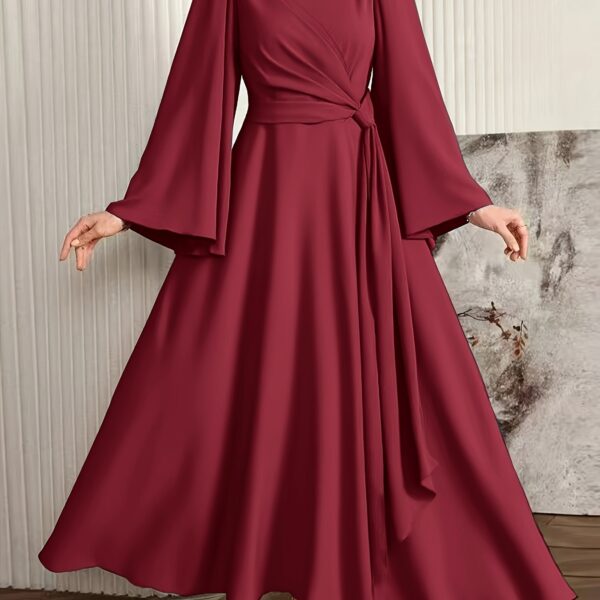Newness Serene Teal Long Maxi Dress - Flowy maxi dress in serene teal color, perfect for any occasion.