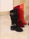 Newness Metropolitan Buckle Ankle Boots Stylish and comfortable buckle ankle boots perfect for elevating your everyday style