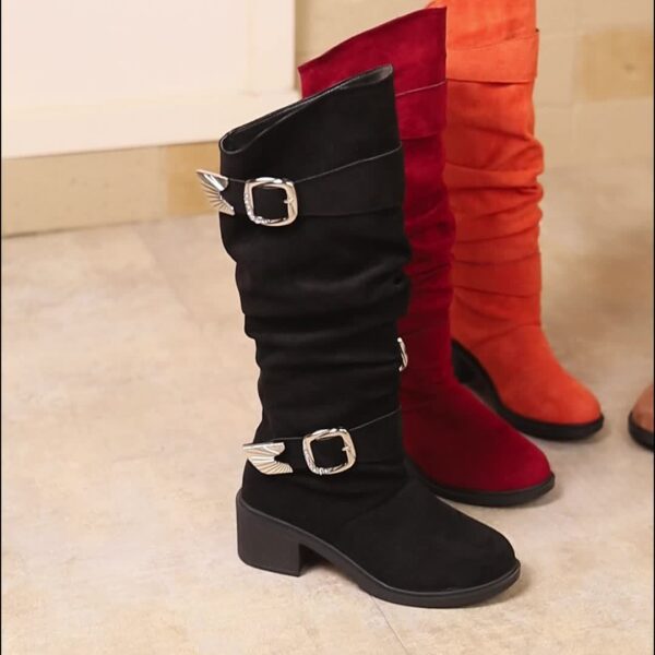 Newness Metropolitan Buckle Ankle Boots: Stylish and comfortable buckle ankle boots, perfect for elevating your everyday style.