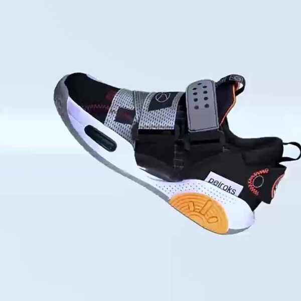 Stylish and comfortable striped active low-top sneakers for boys, perfect for any occasion.