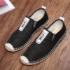 Newness Mens Casual Loafers in flax showcasing breathable upper and non slip sole Perfect for vacation and everyday wear