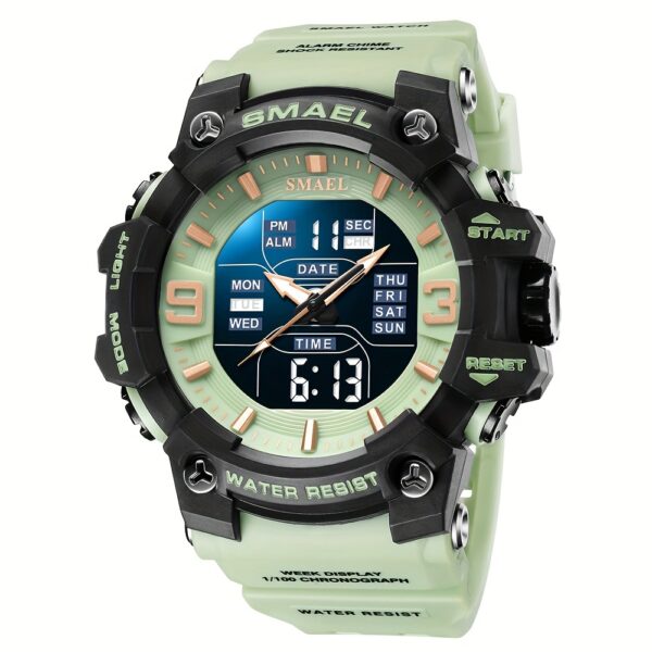 SMAEL Apex Tactical Sports Watch: Conquer your day with this rugged, stylish, and adventure-ready timepiece.