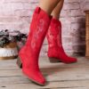 Newness Sculpted Chunky Heel Boots Elevate your style with these trendy boots featuring a sculpted chunky heel Perfect for adding a touch of edge to any outfit