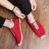 Newness Mens Casual Loafers in flax showcasing breathable upper and non slip sole Perfect for vacation and everyday wear
