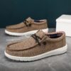Newness Mens Canvas Shoes Breathable lightweight canvas shoes perfect for any casual occasion Effortless style for everyday wear