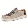 Cairo Breeze Mens Graphic Loafers by Newness Stylish breathable lightweight and non slip loafers for all day comfort