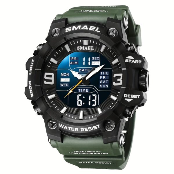SMAEL Apex Tactical Sports Watch: Conquer your day with this rugged, stylish, and adventure-ready timepiece.