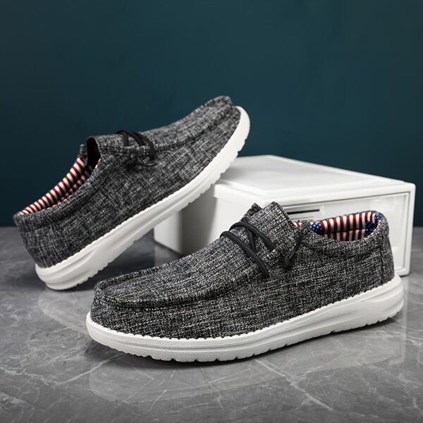 Newness Men's Canvas Shoes: Breathable, lightweight canvas shoes perfect for any casual occasion. Effortless style for everyday wear.