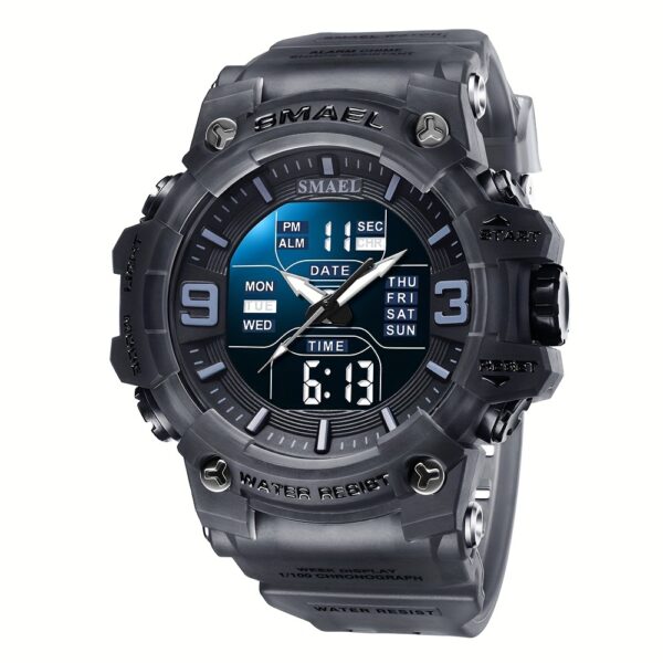 SMAEL Apex Tactical Sports Watch: Conquer your day with this rugged, stylish, and adventure-ready timepiece.