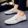 Newness Metropolitan Plaid Fabric Loafers Comfortable and stylish plaid loafers perfect for everyday wear