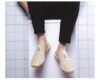 Newness Mens Casual Loafers in flax showcasing breathable upper and non slip sole Perfect for vacation and everyday wear