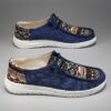 Cairo Breeze Mens Graphic Loafers by Newness Stylish breathable lightweight and non slip loafers for all day comfort