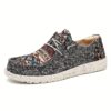 Cairo Breeze Mens Graphic Loafers by Newness Stylish breathable lightweight and non slip loafers for all day comfort