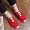 Newness Mens Casual Loafers in flax showcasing breathable upper and non slip sole Perfect for vacation and everyday wear