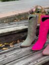 Newness Sculpted Chunky Heel Boots Elevate your style with these trendy boots featuring a sculpted chunky heel Perfect for adding a touch of edge to any outfit