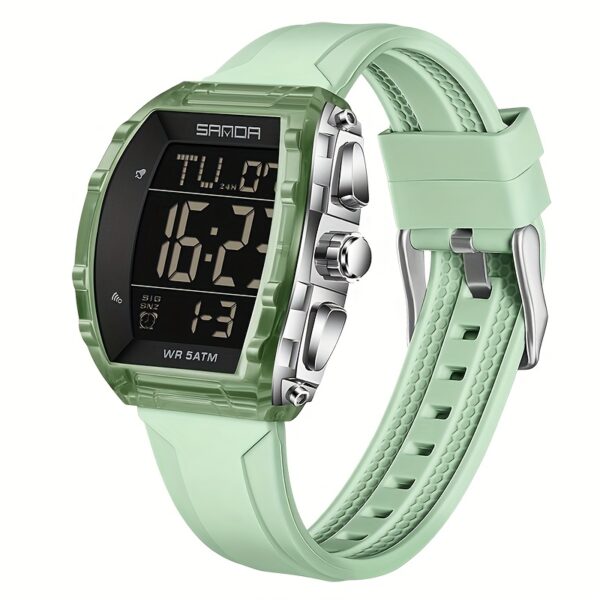Showcase your active lifestyle with the Newness Cobalt Pulse Men's Digital Sports Watch. This sleek, cobalt-blue timepiece features a modern design, perfect for workouts and everyday wear.