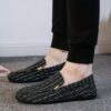 Newness Metropolitan Plaid Fabric Loafers Comfortable and stylish plaid loafers perfect for everyday wear