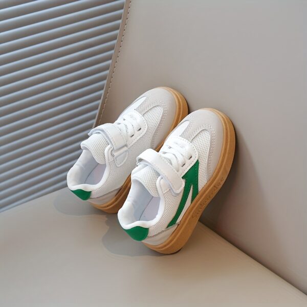 Stylish and comfortable Newness Kids Sport Shoes in a striped design perfect for active play Breathable and durable