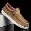 Newness Mens Canvas Loafers Effortless style for any occasion Breathable lightweight canvas loafers in a versatile design