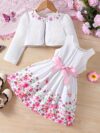 Adorable Serene Garden floral print dress perfect for parties and everyday wear