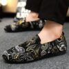 Newness Cairo Nights Floral Print Loafers Stylish loafers with breathable lining and non slip sole perfect for any occasion