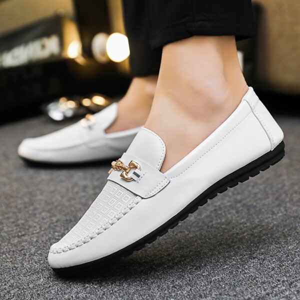 Newness Monaco Checkered Slip On Loafers Comfortable and stylish checkered loafers perfect for elevating any outfit
