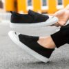 Newness Urban Explorer Mens Canvas Slip Ons Breathable comfortable canvas slip on shoes perfect for everyday wear