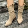 Newness Slouchy Suede Mid Calf Boots Elevate your look with these chic suede boots perfect for adding a touch of effortless style to any outfit