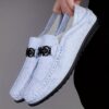 Newness Mens Summer Loafers Breathable lightweight effortlessly stylish summer loafers for men