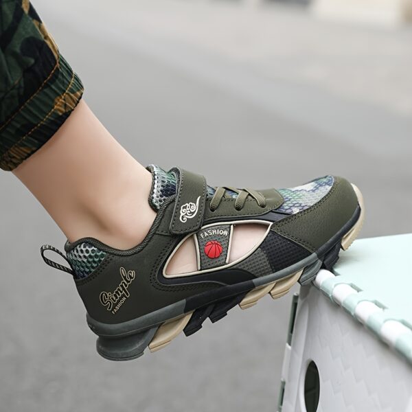 Stylish and comfortable Stealth Camo Kids' sneakers in camouflage print, perfect for boys and girls. Newness kids' shoe collection.