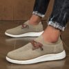 Newness Metropolitan Mens Fabric Loafers Comfortable and stylish loafers for the modern man