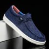 Newness Mens Canvas Loafers Effortless style for any occasion Breathable lightweight canvas loafers in a versatile design