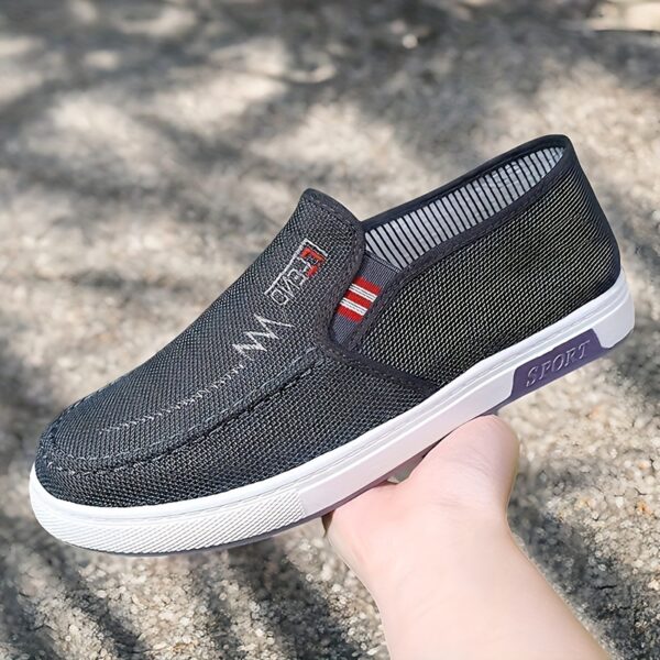 Newness Mens Canvas Loafers Breathable lightweight canvas loafers perfect for everyday wear Effortless style for any occasion
