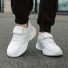 Stylish and comfortable Newness Striped Edge Boys Sneakers perfect for school sports or casual wear