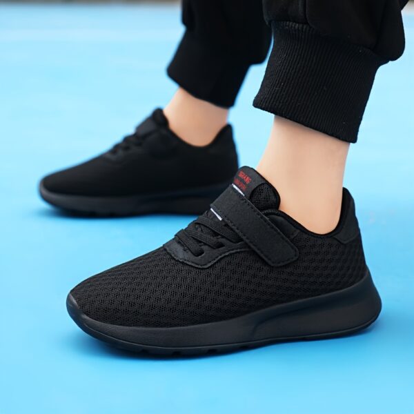 Kids Newness Velocity Mesh Sneakers in action showcasing their breathable mesh upper and lightweight design perfect for active play