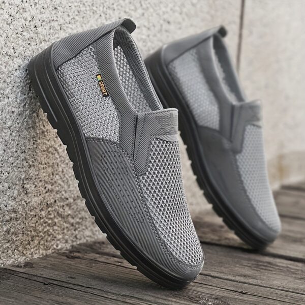 Newness Mens Mesh Slip On Loafers Breathable lightweight and effortlessly stylish loafers for any occasion Comfortable mesh fabric ensures all day wear