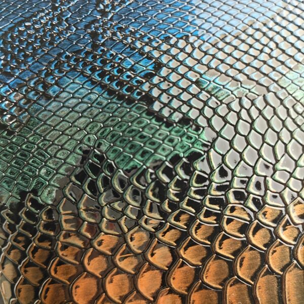 Emerald Envy Snakeskin Crossbody Bag by Newness. A chic, modern, and luxuriously designed crossbody bag in emerald green snakeskin.