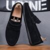 Newness Metropolitan Mens Grey Loafers Effortlessly chic grey loafers perfect for any occasion