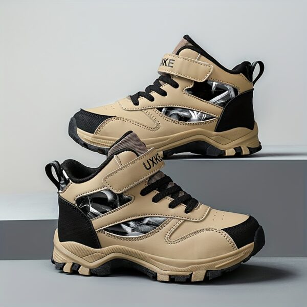 Stylish and comfortable Newness Active Play Kids' Sport Shoes, perfect for active play. The shoes are shown on a child's feet, highlighting their vibrant color and design.