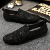 Newness Caspian Floral Print Loafers Versatile and comfortable loafers featuring a stunning floral print perfect for elevating any outfit