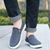 Newness Metropolitan Mens Slip On Loafers in breathable fabric showcasing comfort and modern design