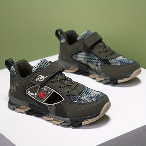 Stylish and comfortable Stealth Camo Kids' sneakers in camouflage print, perfect for boys and girls. Newness kids' shoe collection.