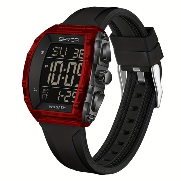 Showcase your active lifestyle with the Newness Cobalt Pulse Men's Digital Sports Watch. This sleek, cobalt-blue timepiece features a modern design, perfect for workouts and everyday wear.