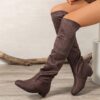 Newness Effortless Chic Knee High Boots Elevate your style with these chic knee high boots Perfect for any occasion