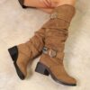 Newness Metropolitan Buckle Ankle Boots Stylish and comfortable buckle ankle boots perfect for elevating your everyday style