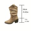Newness Slouchy Suede Mid Calf Boots Elevate your look with these chic suede boots perfect for adding a touch of effortless style to any outfit